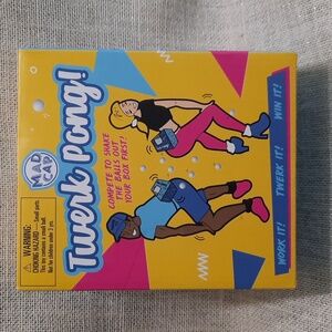 NIB Twerk Pong Game - Party - Fun - Shake Balls Out First